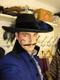 Ulf Bunde als Graf von Liebenau in "Der Waffenschmied", Landestheater Detmold, 2007