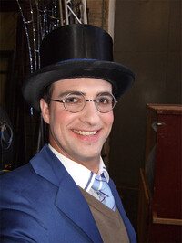 Ulf Bunde als Peter Squenz in "Der Sommernachtstraum", Landestheater Detmold, 2007