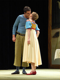 Ulf Bunde als Graf von Liebenau in "Der Waffenschmied", Landestheater Detmold, 2007