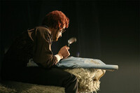Ulf Bunde als Bianchon in "Die tödlichen Wünsche", Landestheater Detmold, 2006